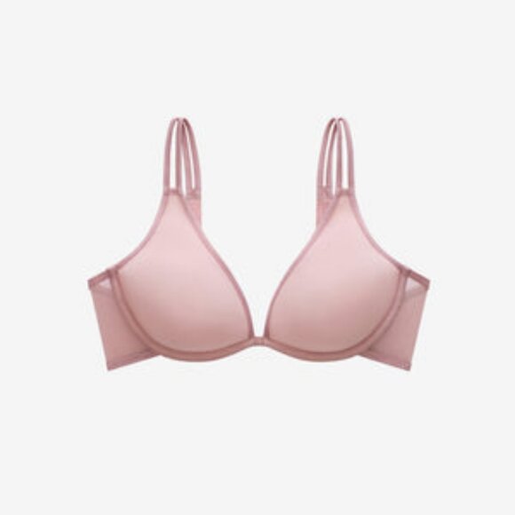 ThirdLove Bare Mesh Plunge Bra Atmosphere - Size 36A - Picture 1 of 3